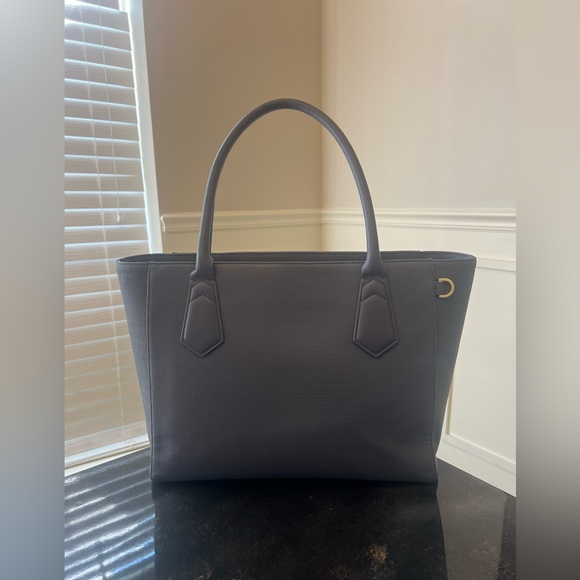 Dagne Dover Classic Tote in Blue - Gently Used includes dust bag - Picture 4 of 6